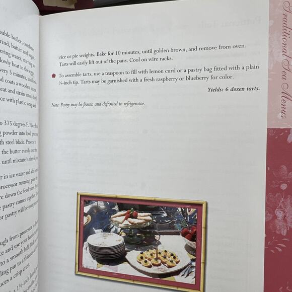Tea Time Entertaining: A Collection of Tea Themes & Recipes by Snyder, Dolores - Picture 7 of 9